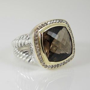 💍💍HP💍💍DAVID YURMAN Smokey Quartz